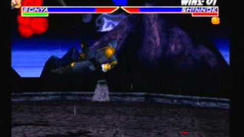 Mortal Kombat 4 runthrough with Shinnok part 1