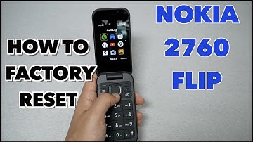 Nokia 2760  Flip How to factory reset