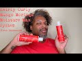 Swirly Curly Mango Moringa Moisture Max System Shampoo &amp; Conditioner| First Impression