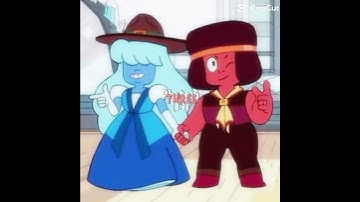 Ruby and sapphire #Ruby #Sapphire #StevenUniverse #Blowup #Garnet