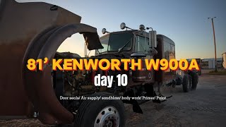 Old Iron Truckin 81’ Kenworth W900A Day 10