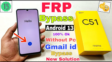 realme c51 frp bypass android 13 | new trick | realme rmx3830 google account bypass without pc