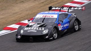 【GT500の15台】ストレート～1.2コーナー SUPERGT2024 鈴鹿テスト スーパーGT