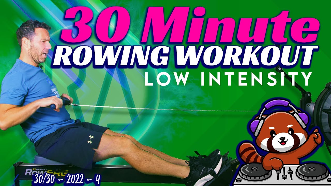 30 Minute RowAlong - LOW Intensity Row - WITH MUSIC - 6