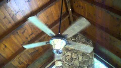 Hampton Bay Veranda 2 Ceiling Fan at Log Cabin