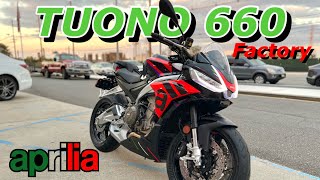 2023 Aprilia Tuono 660 Factory! First Ride and Review!