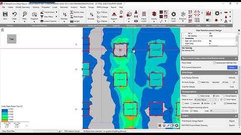Designing a Suspended Piled Reinforced Concrete Slab - using MasterSeries Finite Element Analysis