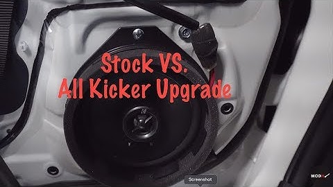2019 WRX Kicker speaker upgrade ✦Is it Good?✦Stock VS. Tweeter VS. All Kicker upgrade