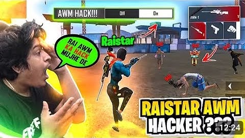 Raistar First 🔥Time AWM GamePlay 1 vs 3 Hacker Exposed In Free Fire😱