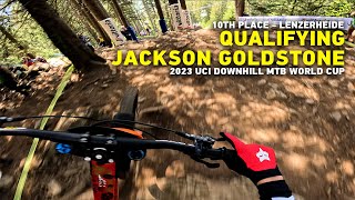 Gopro: Jackson Goldstone 10Th Place Qualifying Run | 2023 Uci Downhill Mtb World Cup In Lenzerheide