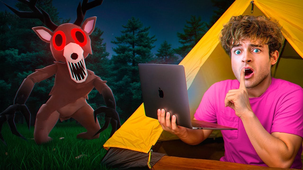 I Survived 99 Nights in the Forest... PLAYING in the Forest! *not clickbait*