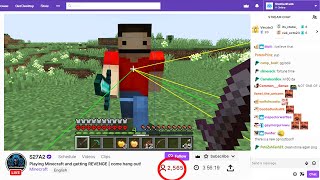 I caught these Twitch streamers HACKING on my Minecraft server LIVE..