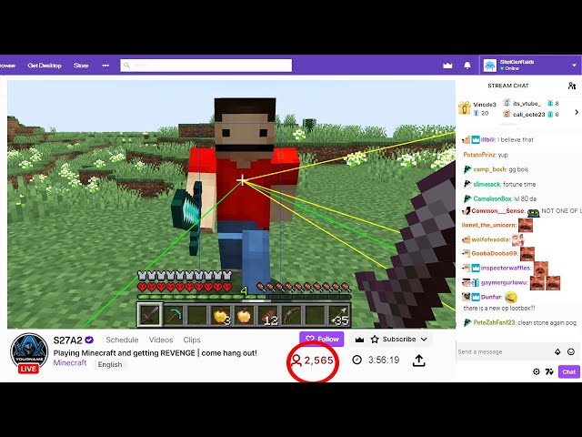 I caught these Twitch streamers HACKING on my Minecraft server LIVE.. class=