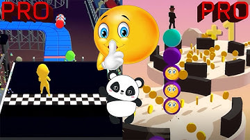 Stack Rider - Going Balls - Epic Race 3D Levels 6-7-8-9-10 - NEW Android, IOS Game