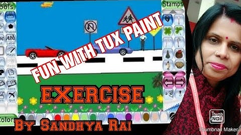 Computer Class 2 Chapter 8 Fun with Tux Paint Exercise