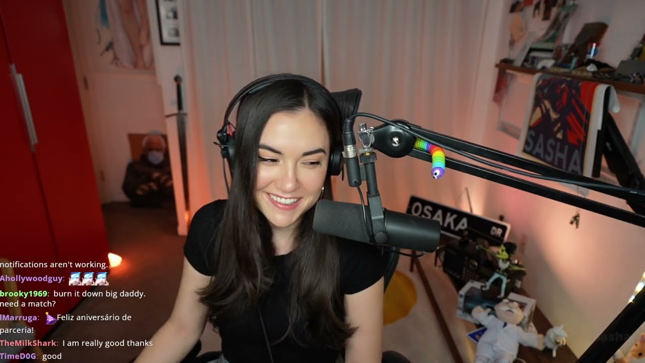 Sasha Grey VOD 06/Dec/2025 / Just Chatting - WWM  / PARTNER ANNIVERSARY! EATING CEREAL W/ WATER HBU?