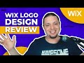 Wix logo maker review  easy tutorial make a free logo