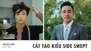 Cắt tạo kiểu Side Swept | Diễn viên Đỗ Duy Nam | MV Quăng Tao Cái Xô ( Quăng Tao Cái Boong Parody)