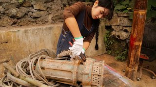 💡The Genius Girl Helps A Cattle Farm Owner Repair The Water Pump, Boss Gives Her A Cow! | Linguoer