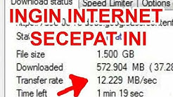 Cara mempercepat koneksi internet kartu tri dengan menganti apn tri ini part 2!! - Durasi: 9.21. 