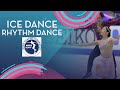 Ice Dance Rhythm Dance | NHK Trophy 2021 | #GPFigure