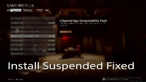 How To Finally Play Multiplayer Install Suspended Fixed (Call Of Duty Modern Warfare)