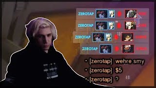 xQc VS Aimbot Hacker And He's Crying For $5