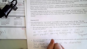 Summarizing Bivariate Categorical Data with Relative Frequencies