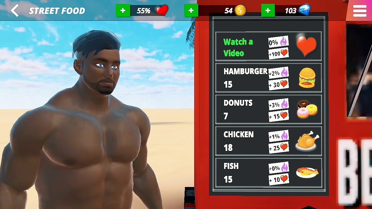 Gameplay-Melhor Jogo de Musculação da play store - YouTube
