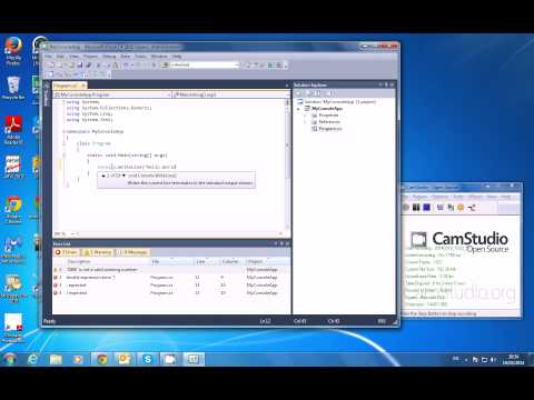 Console Application - Tutorial 1