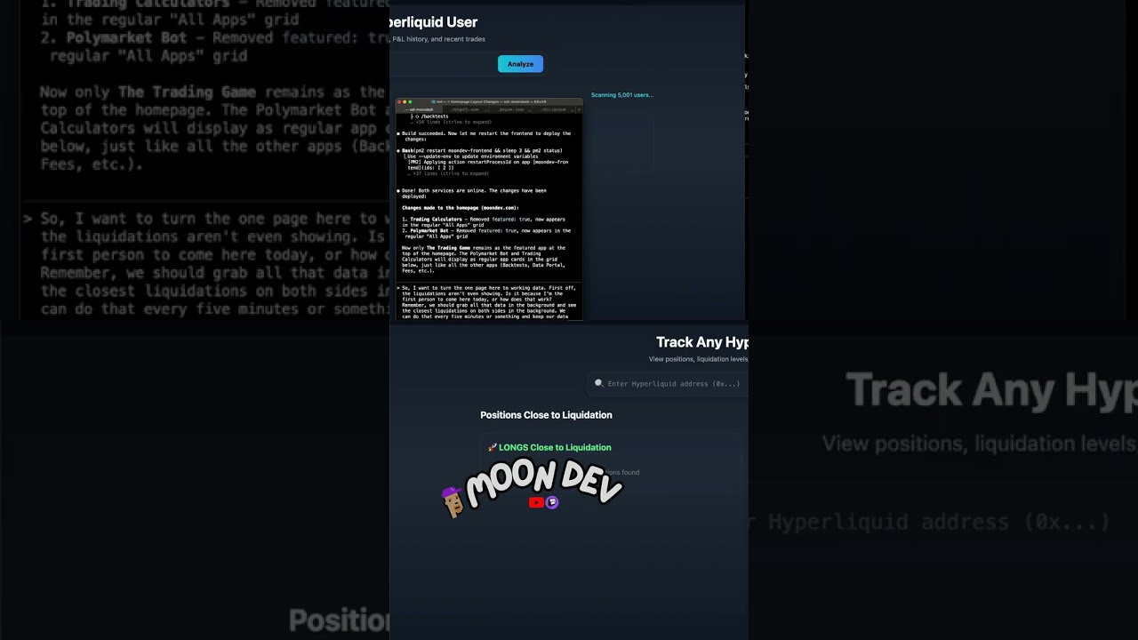 in this clip they design a new graveyard page that lists every liquidated  hyper liquid user by full