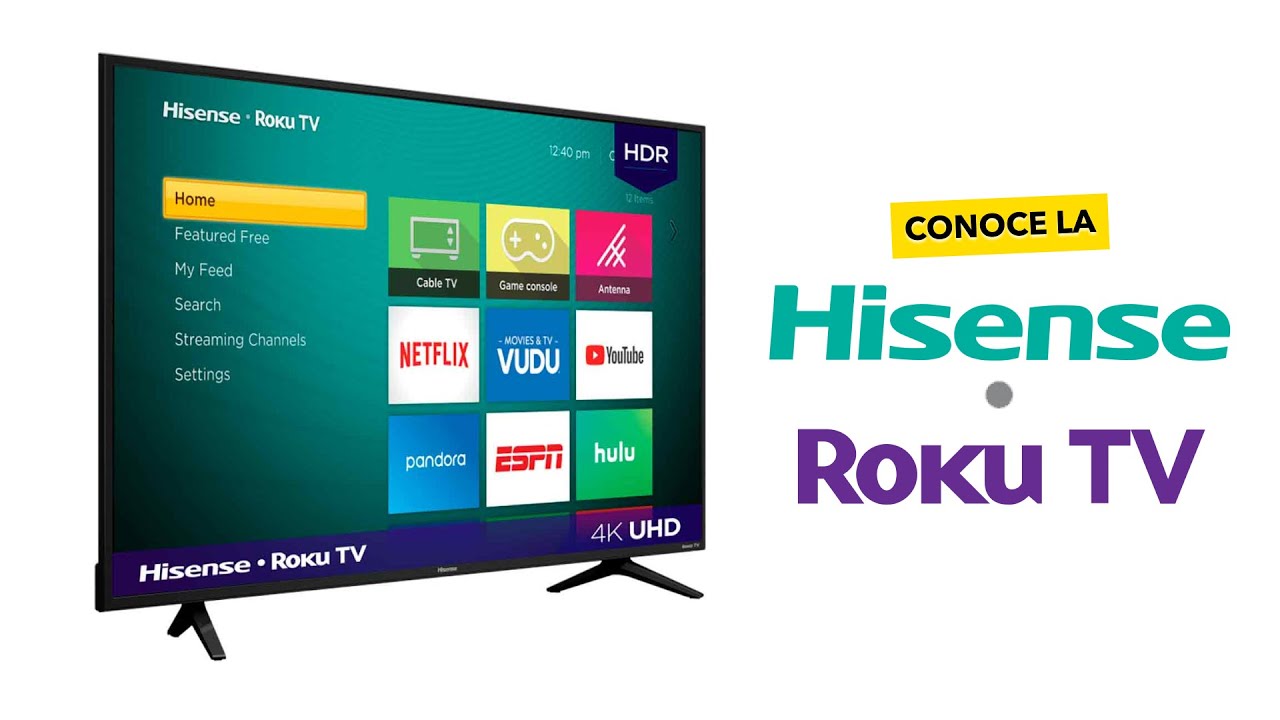 Tv Hisense 32 Pulgadas Pantalla Smart TV Led Con Roku