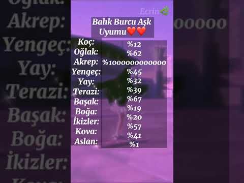 Balık burcu aşk