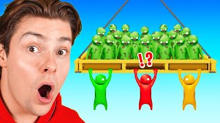 100 Zombies Verslaan In Gang Beasts!