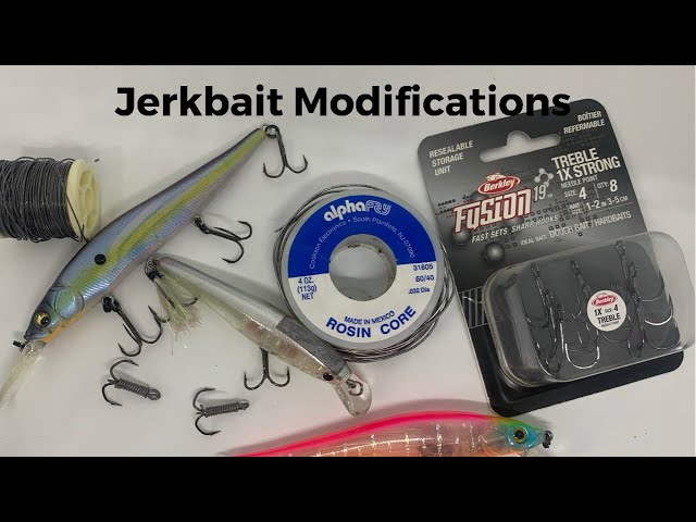 Pro Tip: Jerkbait Modifications! 