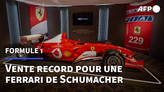 Une Ferrari de F1 de Schumacher vendue pour un montant record | AFP