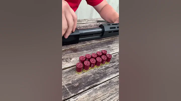 How many mini shells will Mossberg 590s hold