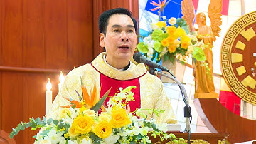 BÀI GIẢNG CỦA CHA CHÁNH XỨ GIUSE TRONG ĐẠI LỄ CHÚA KITÔ VUA VŨ TRỤ -KỶ NIỆM 70 NĂM THÀNH LẬP GIÁO XỨ