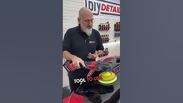 Scared of using a rotary polisher? Watch this