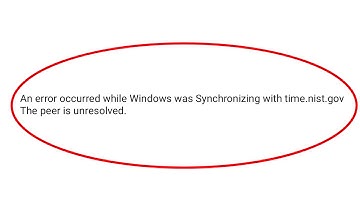 How To Fix An Error Occurred While Windows Was Synchronizing || Windows