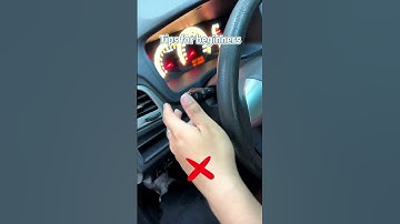 It is very dangerous to take your hands off the steering wheel to use your turn signal while driving