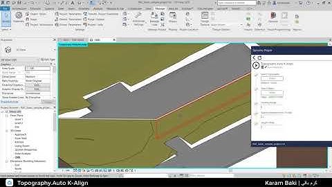 Synthesize toolkit | Topography Auto Align In Revit