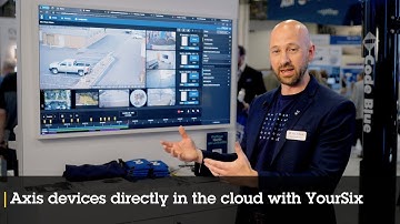 Axis devices directly in the cloud with YourSix
