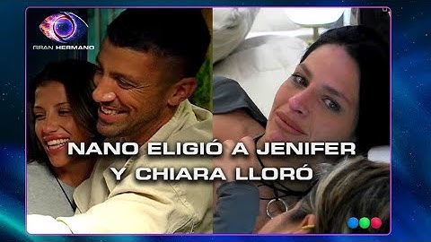 Giuliano se quedó con Jenifer y desató una crisis en Chiara - Gran Hermano
