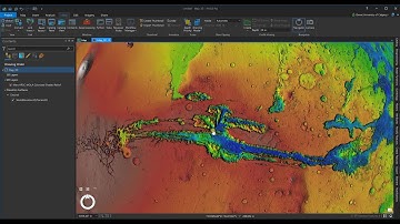 ArcGIS Pro: Mars in 3D