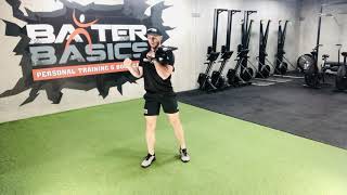 KB Staggered Stance Squat
