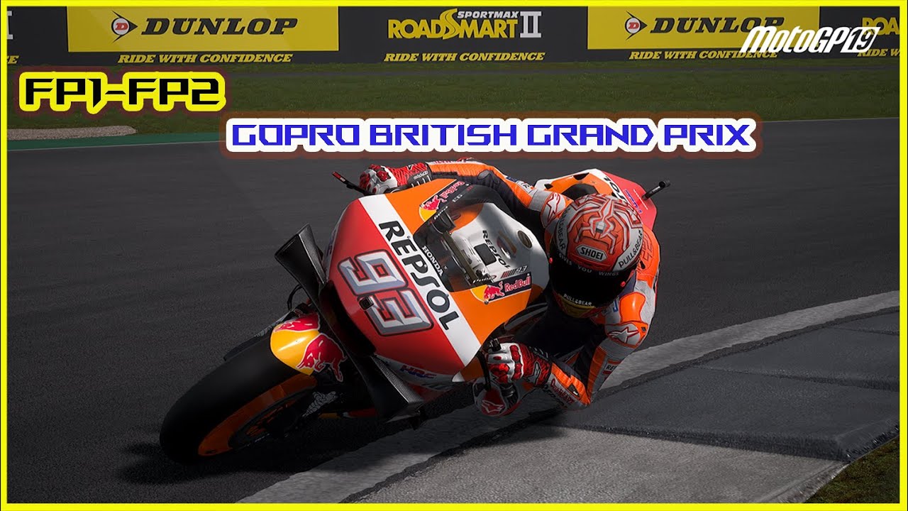 โมโตจีพีสนามที่12 I FP1FP2 I GoPro British Grand Prix I มาร์ค มาร์เกวซ