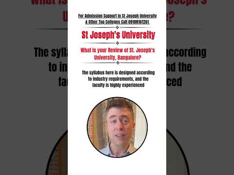 What Is Your Review Of St Joseph S University Bangalore Admission Managementquota Students