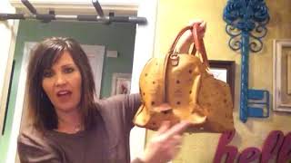 ❤️REVEAL - Vintage MCM Boston Bag Visetos