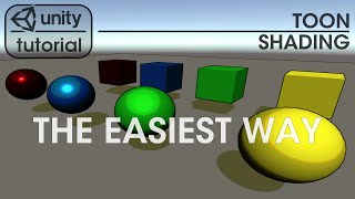 Toon Shading - The EASIEST WAY!  Unity3D URP Shadergraph Tutorial